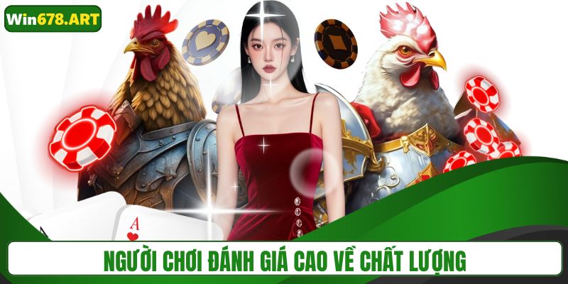 Người chơi đánh giá cao về chất lượng khi trải nghiệm